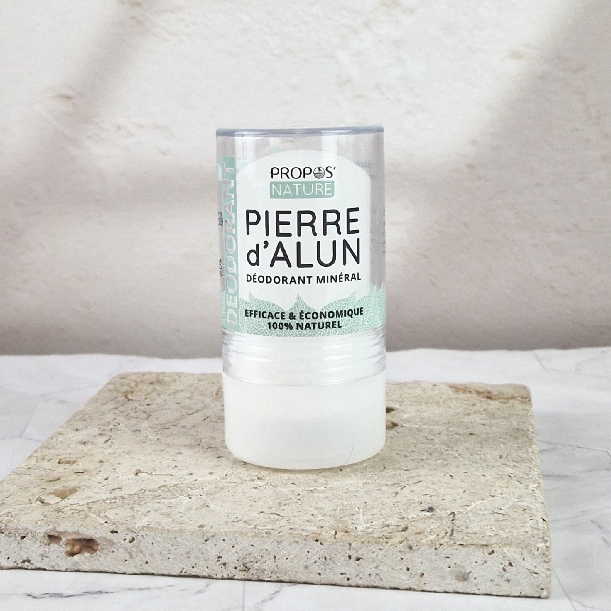 Pierre d'alun naturelle