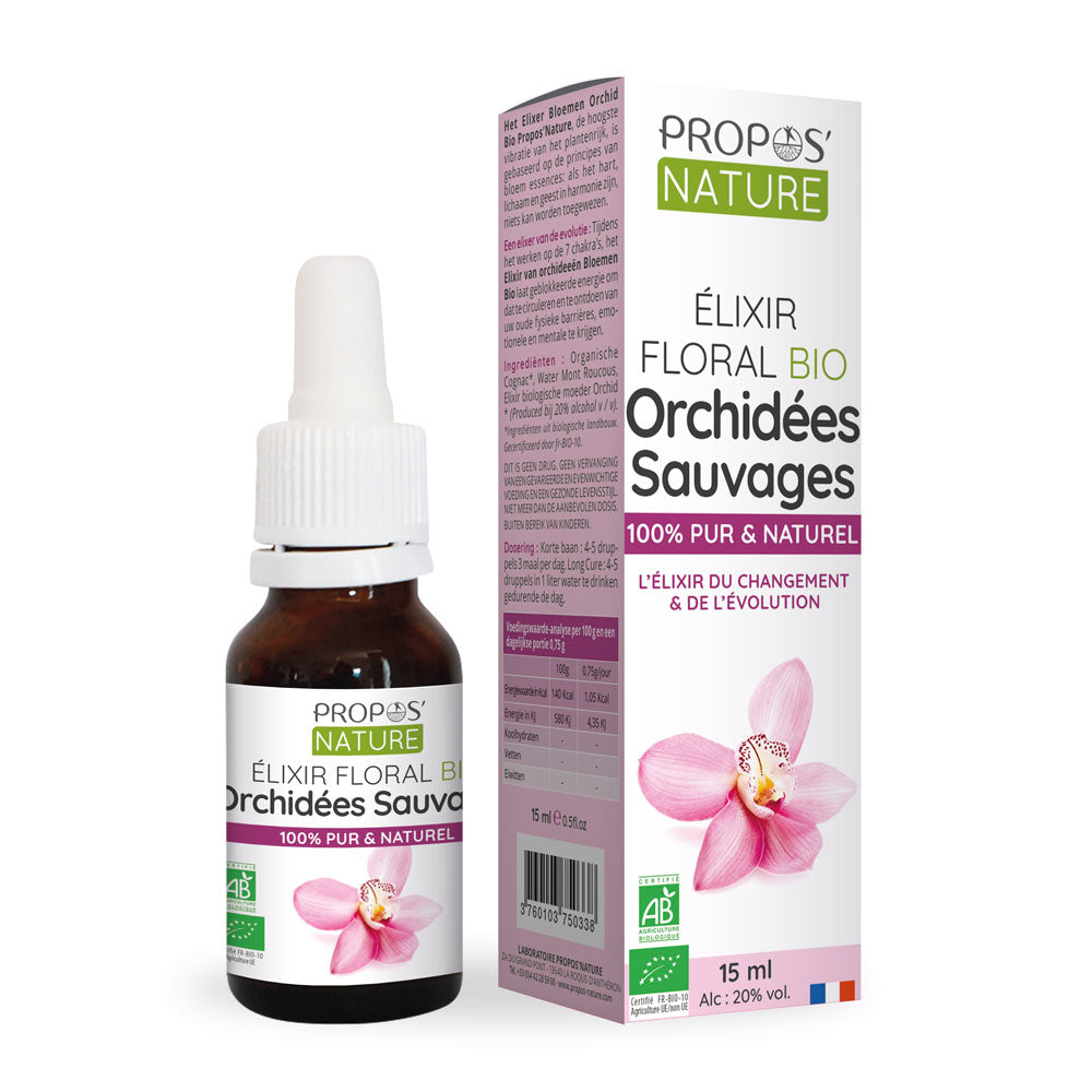Elixir d'orchidées sauvages Bio