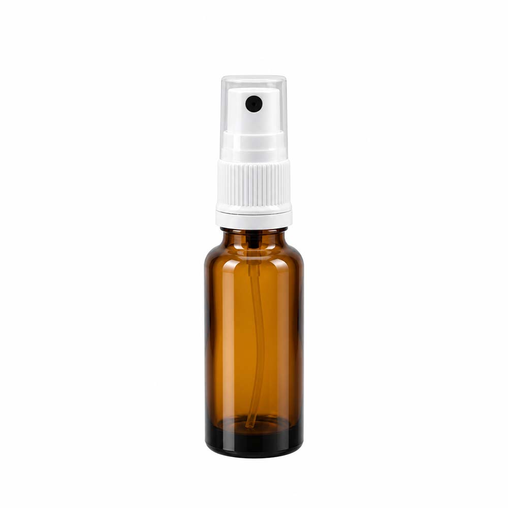 Flacon Estérel en verre avec pompe vaporisateur