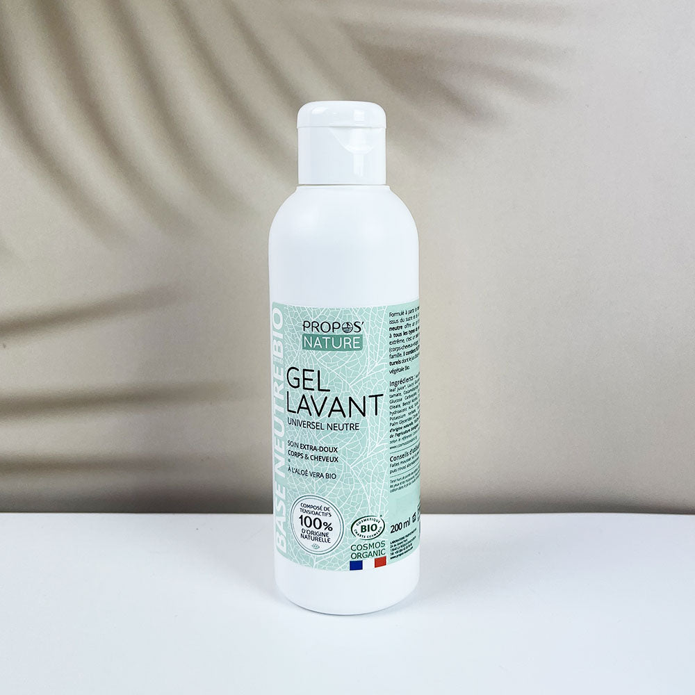 Gel douche neutre Bio