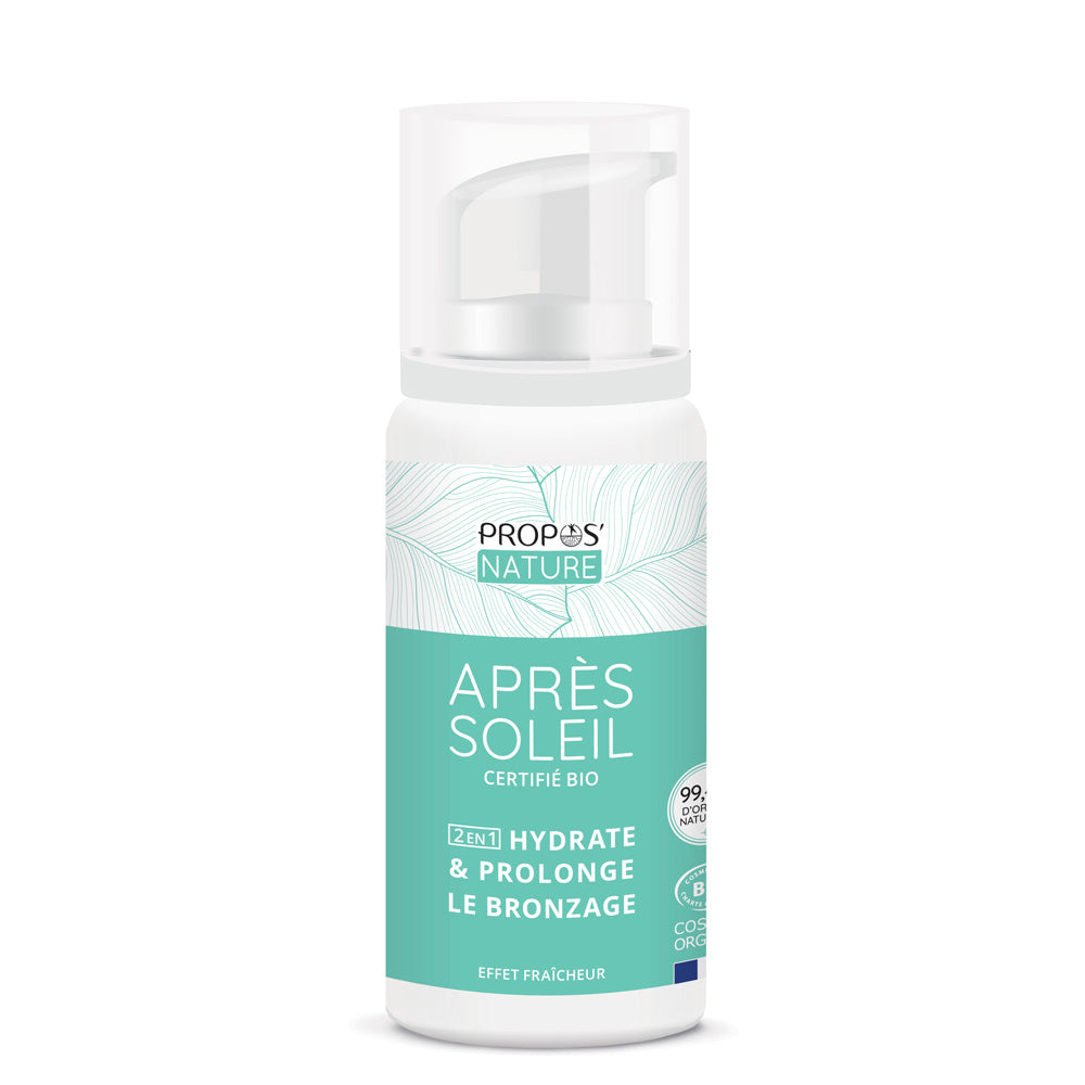 Gel apres soleil 