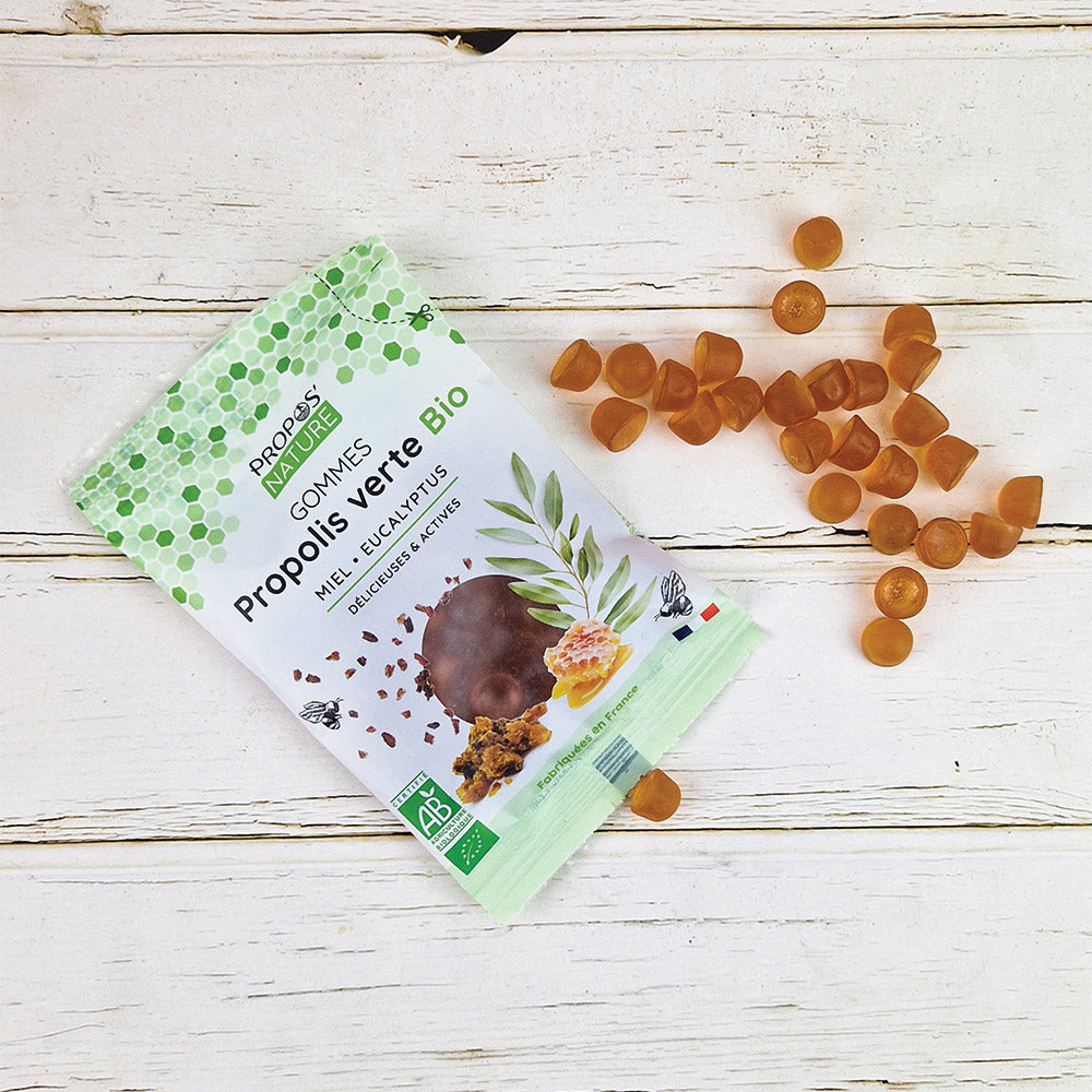 Gommes de Propolis verte Miel & Eucalyptus