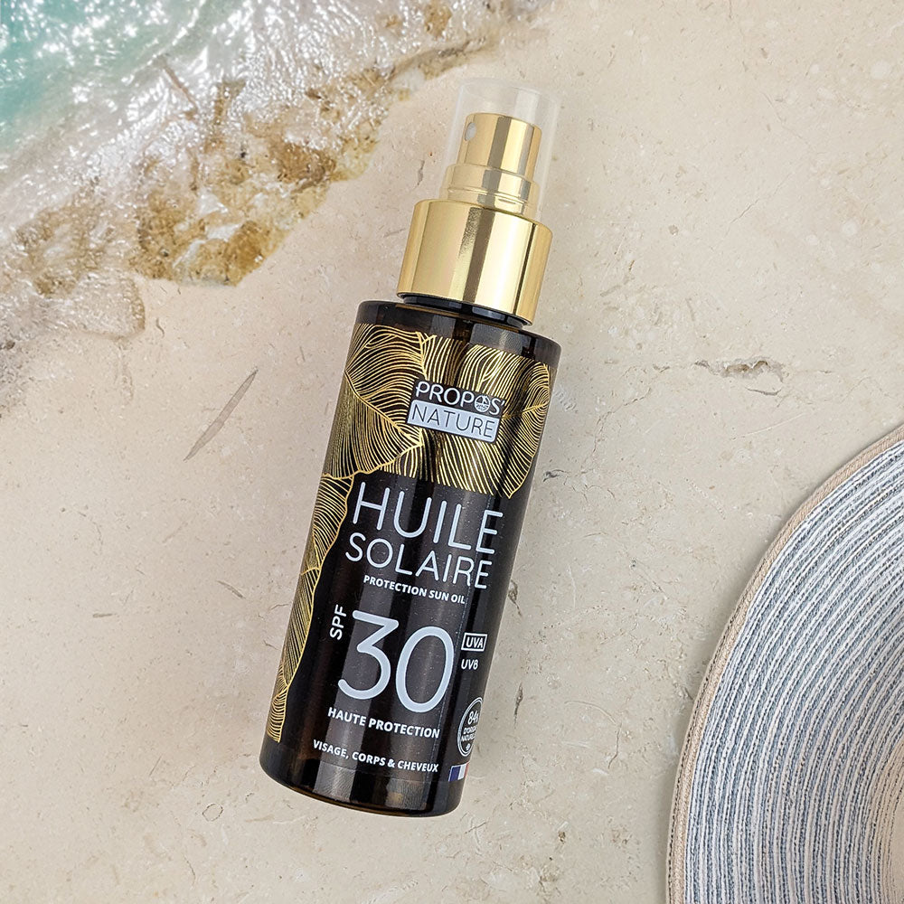 Huile solaire SPF30
