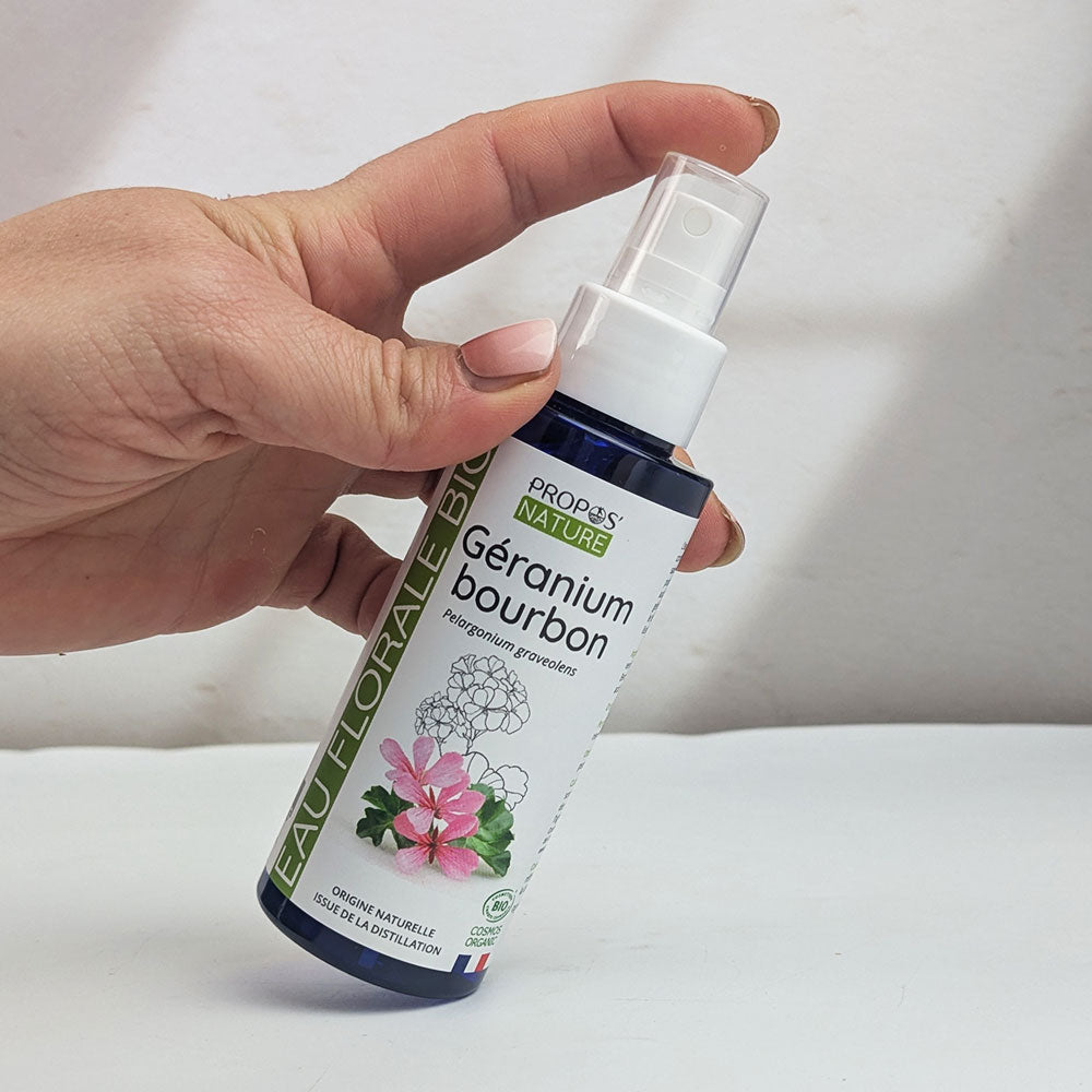 Hydrolat de géranium bourbon Bio