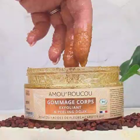 Gommage corps Amou'Roucou
