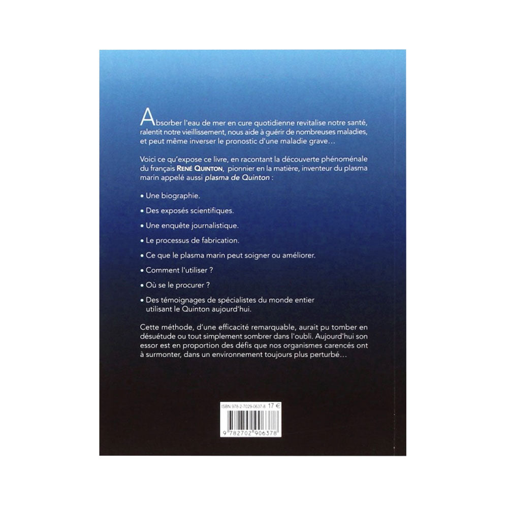 Livre Quinton le sérum de la Vie