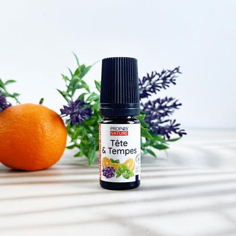 Roll-on Bio Aroma Tête & tempes