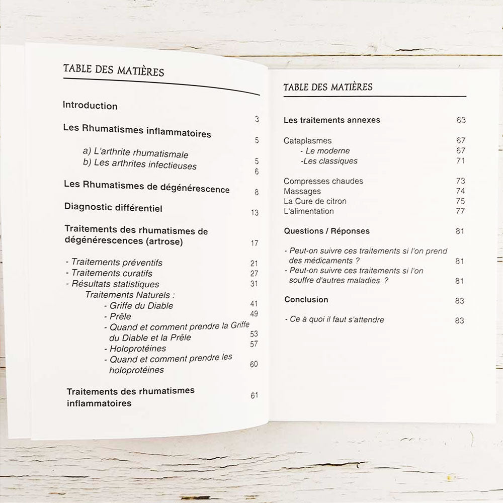 Livre Soigner les rhumatismes