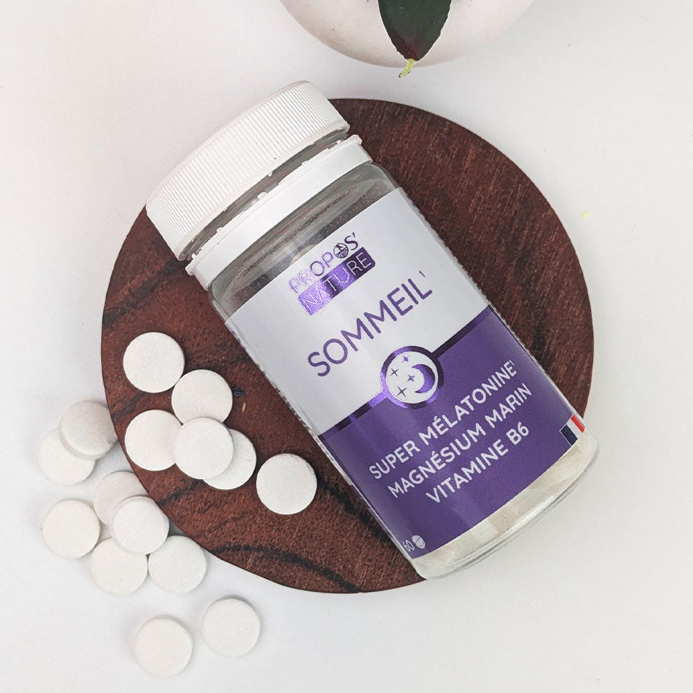 Sommeil Mélatonine Magnésium Marin Vitamine B6