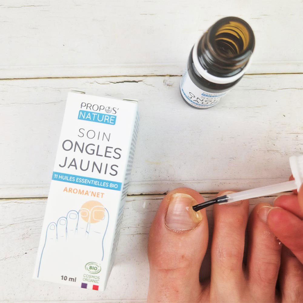 Huile ongles jaunis Aroma'Net
