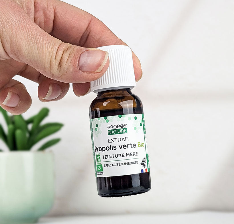Extrait hydroalcoolique de Propolis Verte Bio